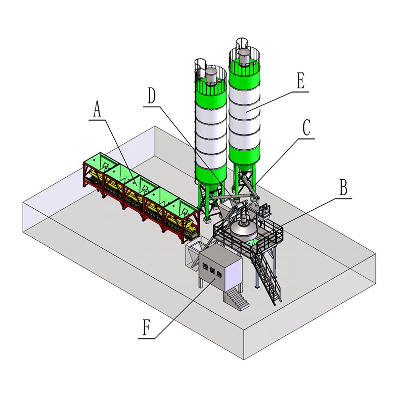 レンガ製造セメントコンクリートミキサー
