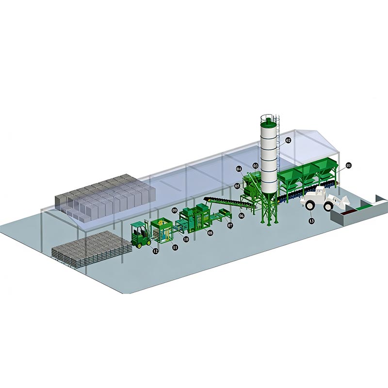 中空ブロックレンガ製造機
