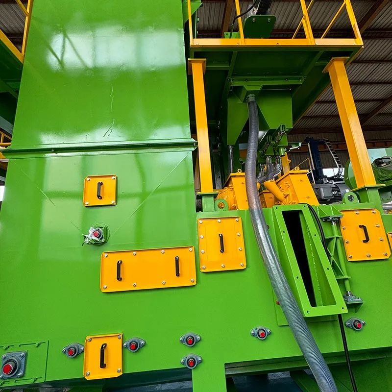 Cement Concrete Brick Shot Blasting Surface Treatment Machine