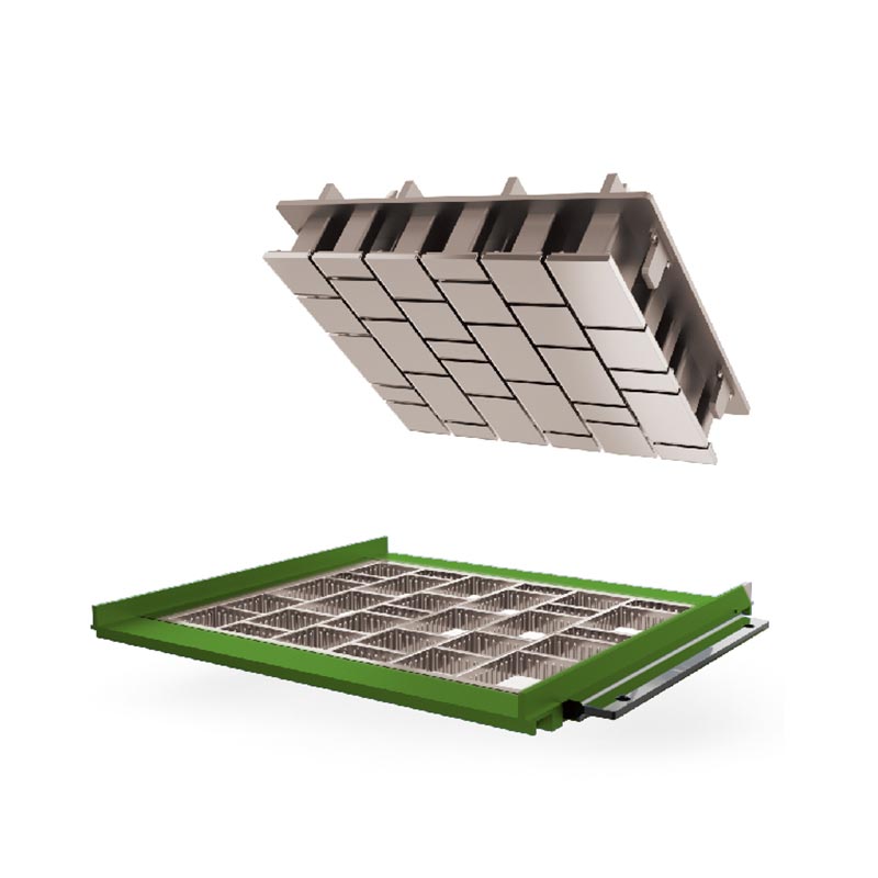 舗装コンクリートレンガ型